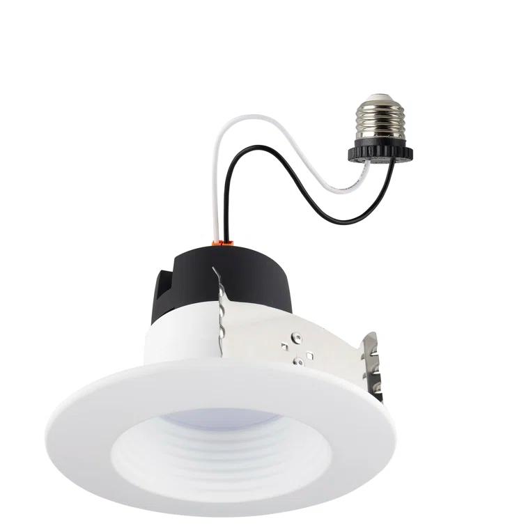 5.12'' Selectable Color Temperature Dimmable IC Rated LED Retrofit Recessed Lighting Kit