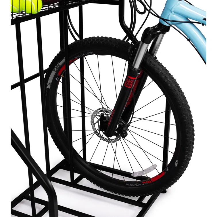BirdRock Home Metal Freestanding Multi-Use Bike Rack 11275