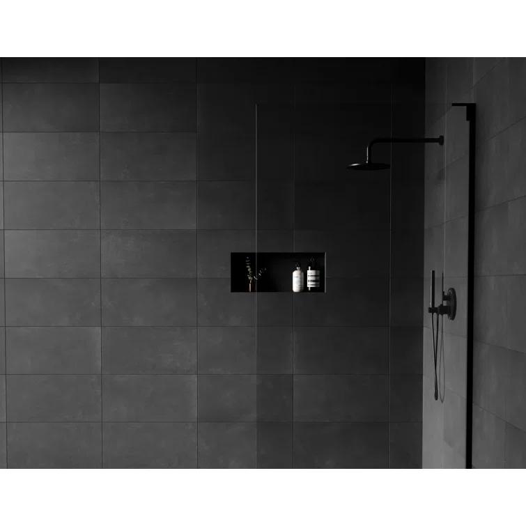 Bedrosians Wave 12" x 24" Porcelain Wall & Floor Tile (Set of 8)