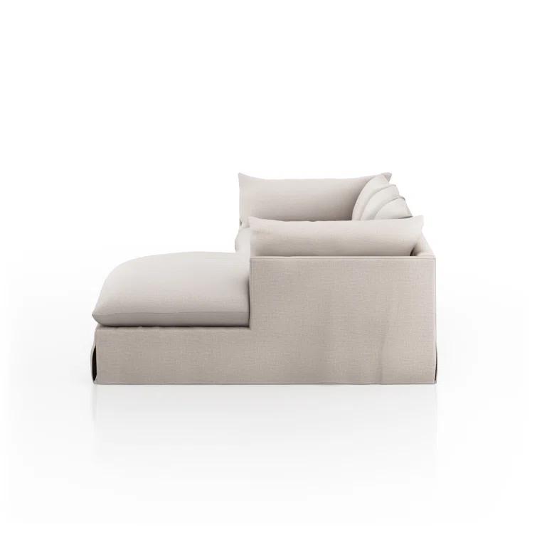 Reggio 2 - Piece Slipcovered Chaise L-Sectional