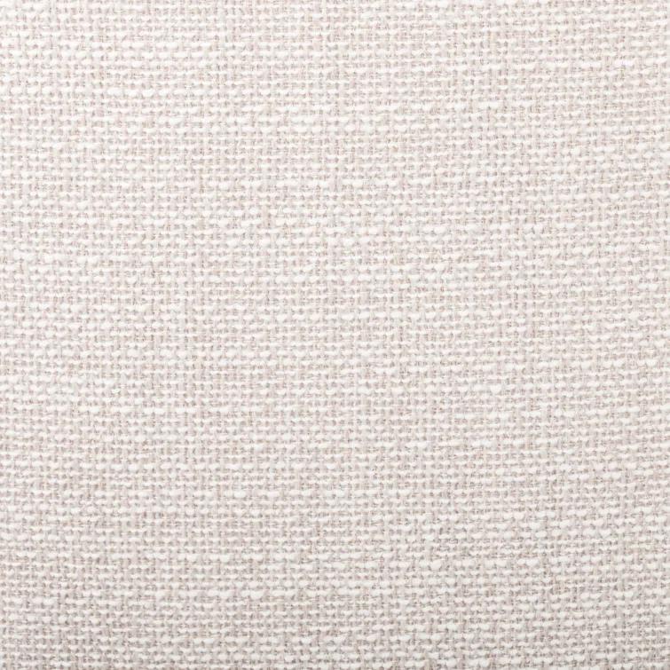 Splayed Solid Oak Legs High-Performance Cream Upholstered Side Chair