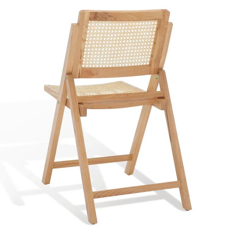 Dan Rattan Folding Dining Chair