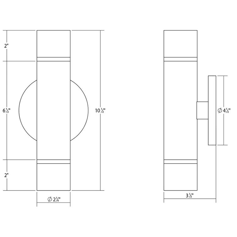ALC LED Armed Sconce