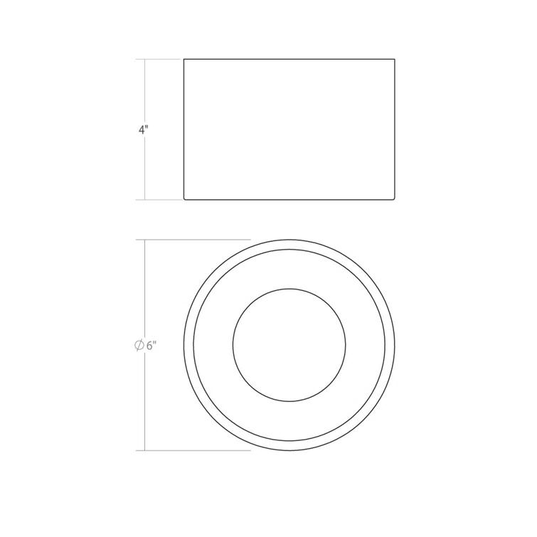 Ilios LED Surface Mount - 3000K