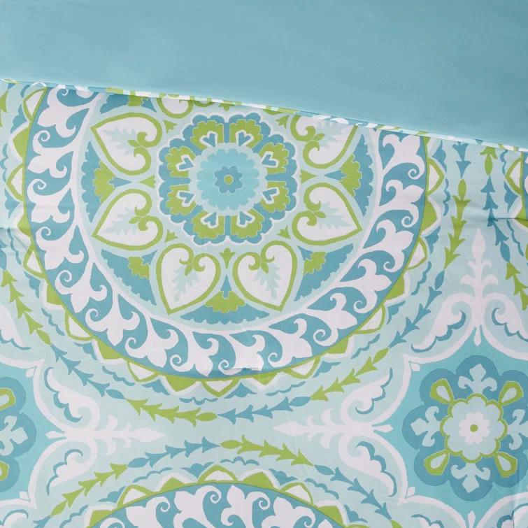 510 Design Estrin 9 PC Comforter Set with Cotton Bed Sheets