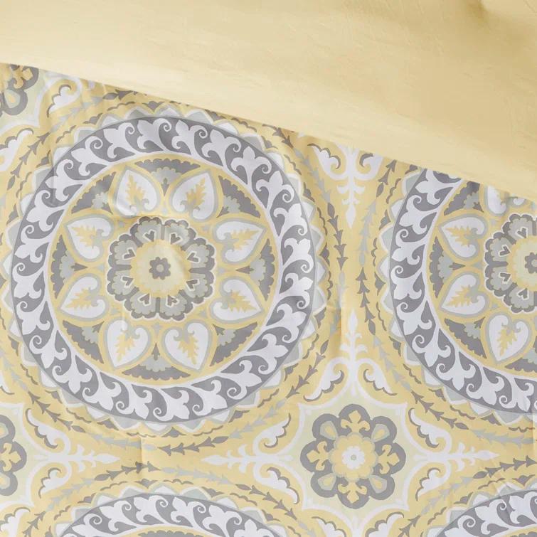 Estrin 9 PC Comforter Set with Cotton Bed Sheets