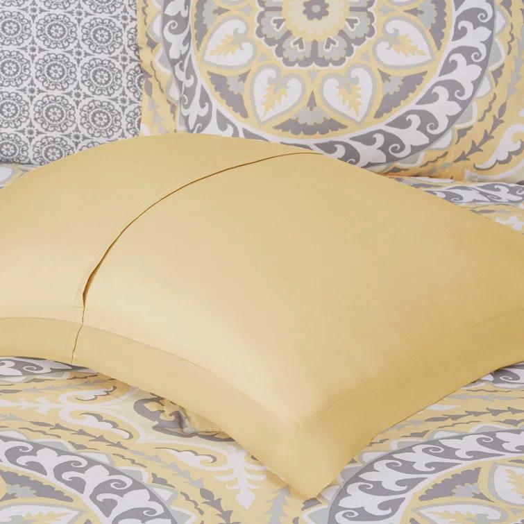 Estrin 9 PC Comforter Set with Cotton Bed Sheets