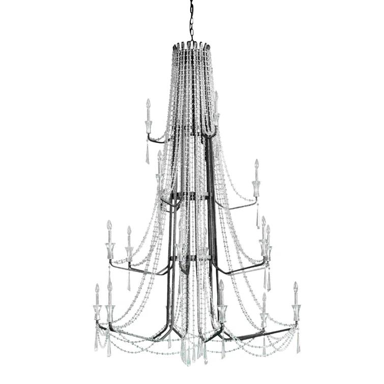Barcelona 18 - Light Dimmable Classic / Traditional Chandelier