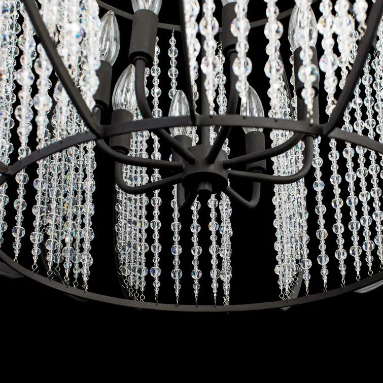 Caesar 8-Lt Pendant - Carbon