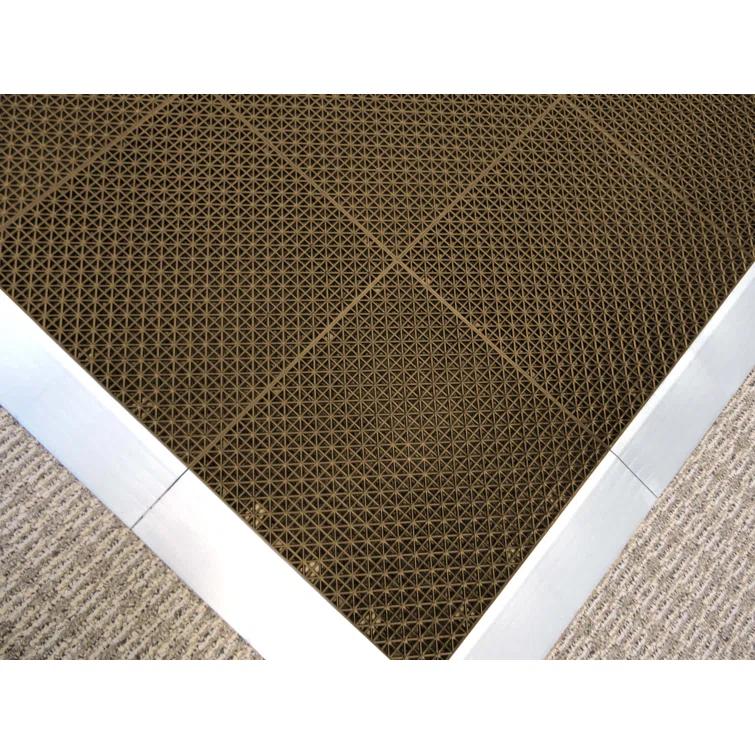 Quix Tile Quix Interlocking Indoor/Outdoor Floor Tiles, Patio Flooring, Garage Tile, Decorative Mat, Sport Courts