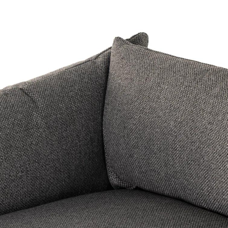 Bennett Moon 96" Slipcovered Sofa with Track Arms