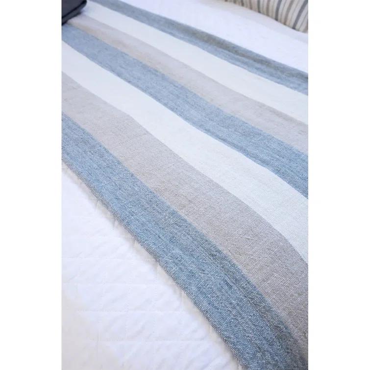 Monterey Plain Weave / Muslin Throw Blanket