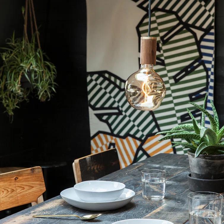 Voronoi I Pendant Light by Tala - Walnut / 5"Dia
