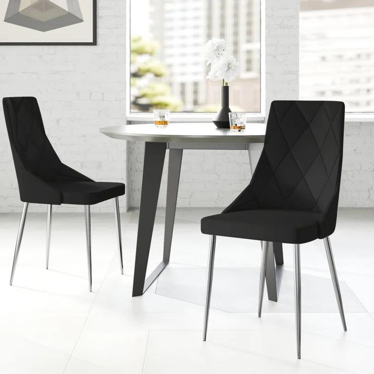 Benay 19'' H Faux Leather Upholstered Side Chair