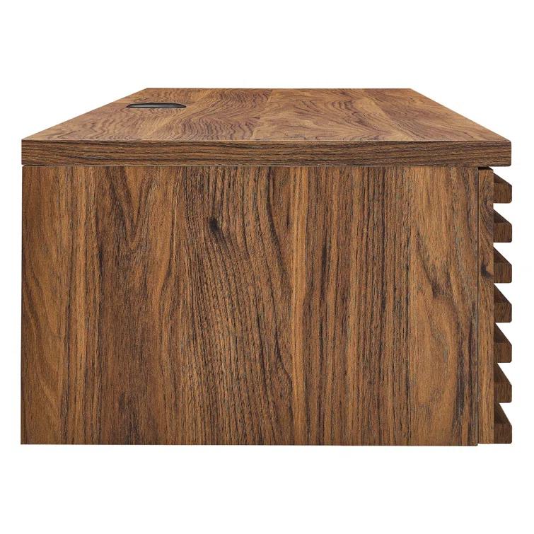 Modway Modway Render Wall Mount Wood Office Desk