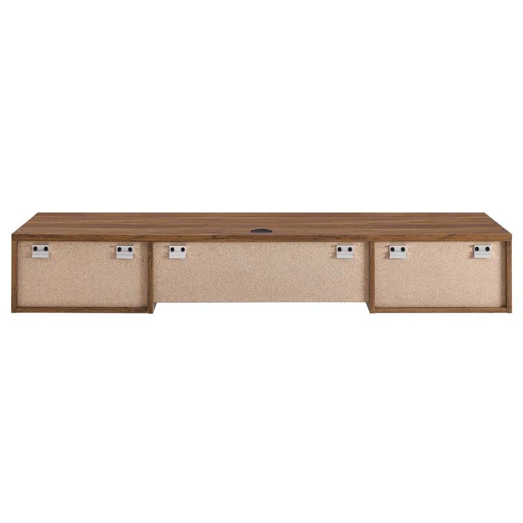 Modway Modway Render Wall Mount Wood Office Desk