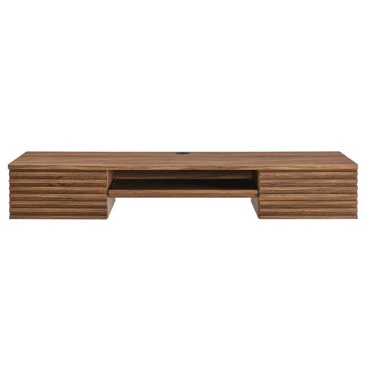 Modway Modway Render Wall Mount Wood Office Desk