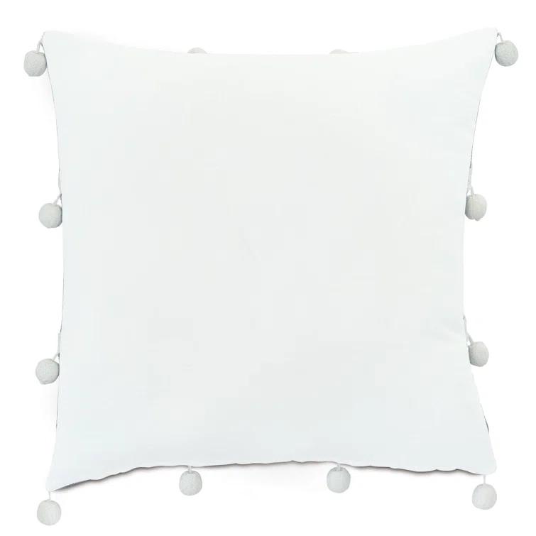 Eastern Accents Castaway Pom-poms Throw Pillow