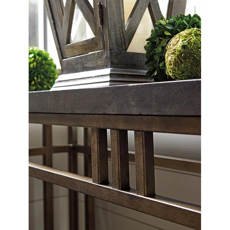 Cypress Point 54'' Stone Top Console Table
