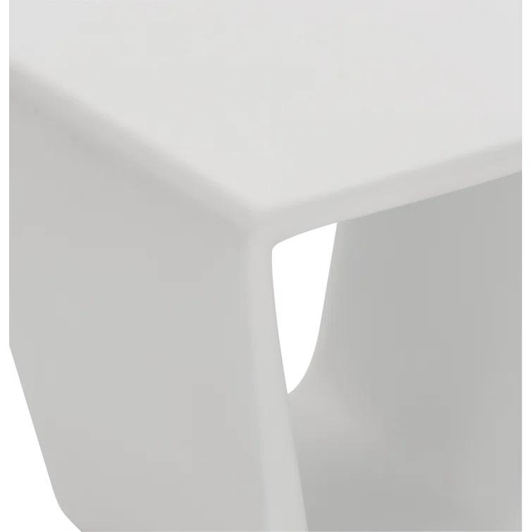 Hyannis 19.31'' Stone Outdoor Side Table