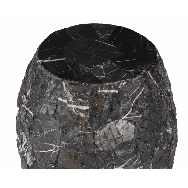 Bernhardt Tambora Round Concrete Outdoor Side Table