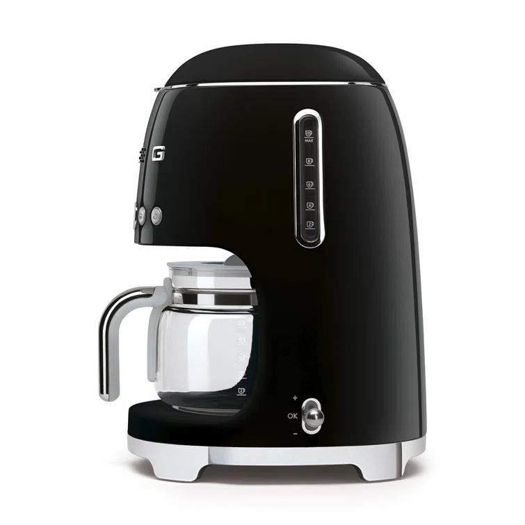 SMEG Black Retro Drip Coffee Maker