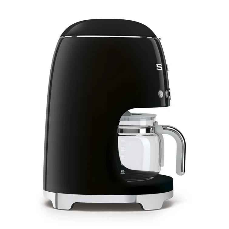 SMEG Black Retro Drip Coffee Maker