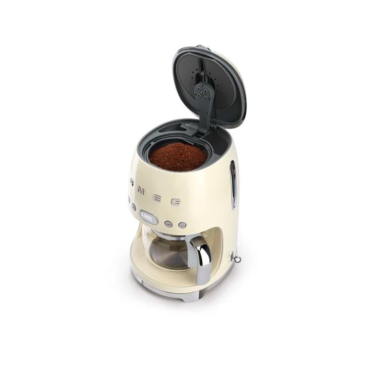 SMEG 50's Retro Style 10-Cup Drip Coffee Machine with Filter