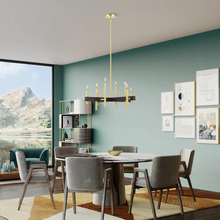 Wade Logan® Oiti 8 - Light Dimmable Chandelier
