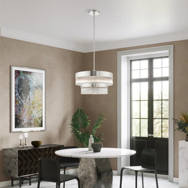 Bamey 5 - Light Drum Chandelier