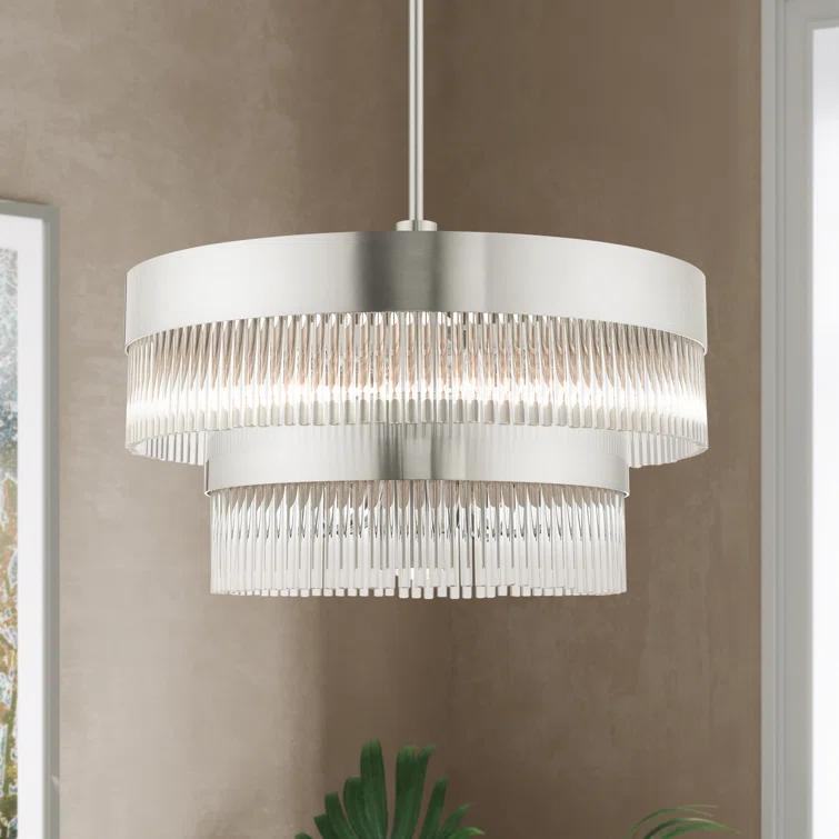Bamey 5 - Light Drum Chandelier