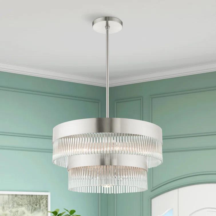 Bamey 5 - Light Drum Chandelier