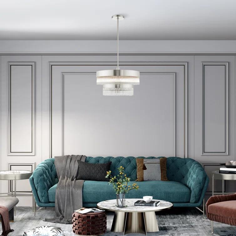 Bamey 5 - Light Drum Chandelier