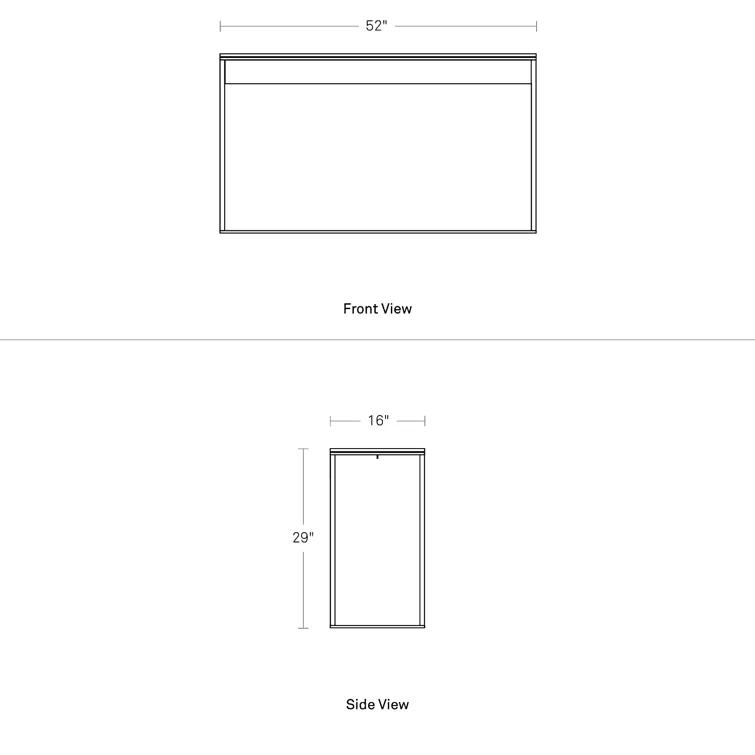 Minimalista 52'' Console Table