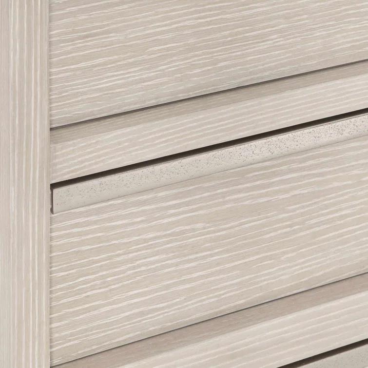 Solaria 2 - Drawer Solid Wood Nightstand in Dune