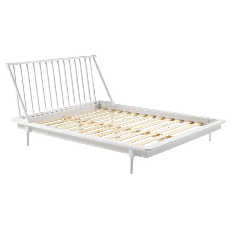 Henline Solid Wood Platform Spindle Bed