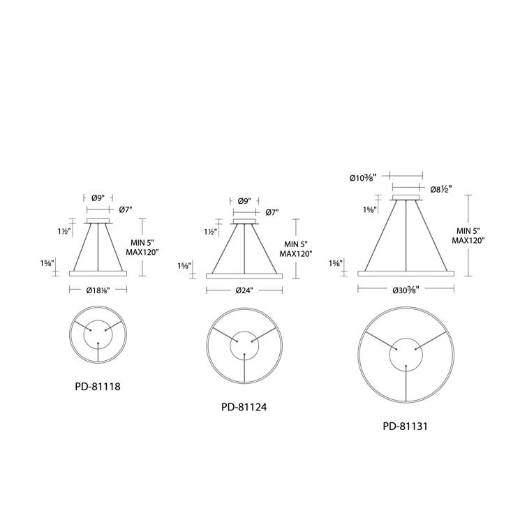 Sirius Unique Drum Dimmable LED Pendant