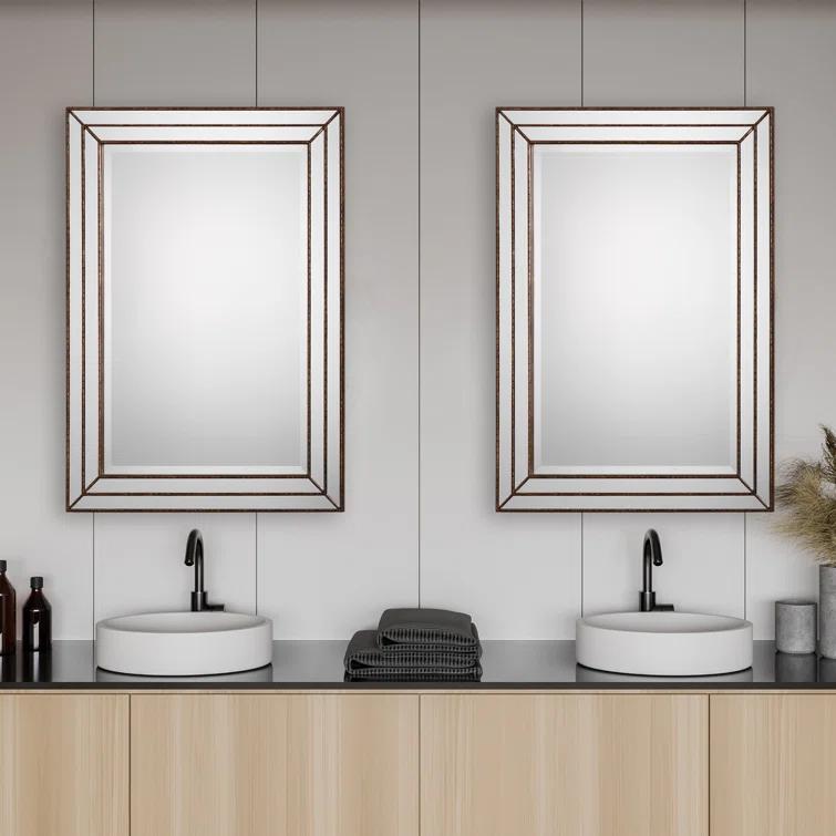 Almyra Glass Rectangle Mirror