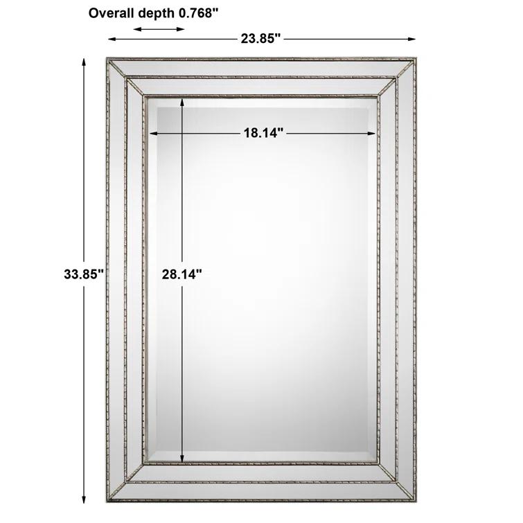 Almyra Glass Rectangle Mirror