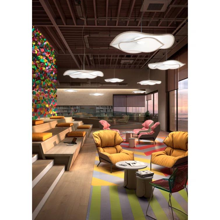 Mediterranean 1 - Light Unique / Statement Geometric LED Pendant