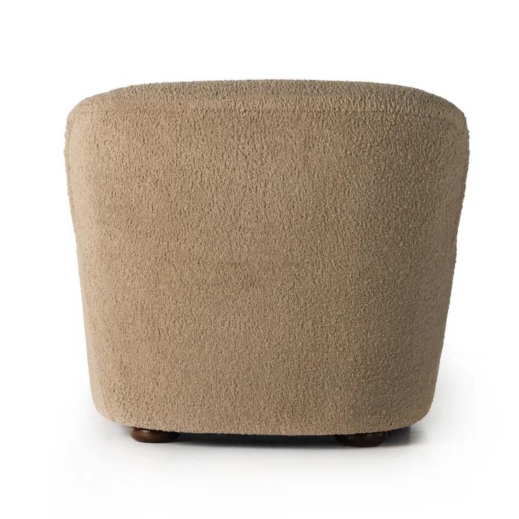 Preston Accent Chair - Camel Sheepskin