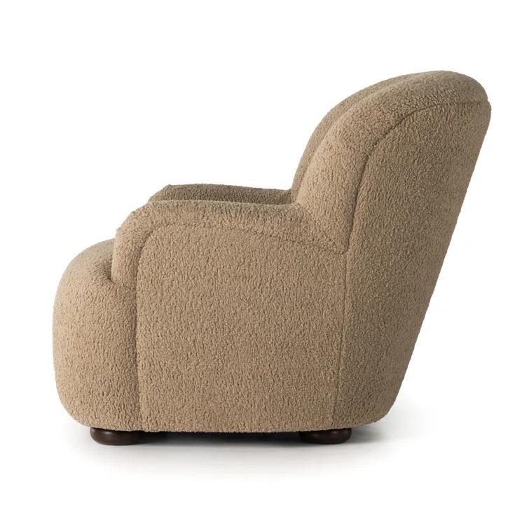 Preston Accent Chair - Camel Sheepskin