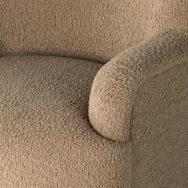 Preston Accent Chair - Camel Sheepskin