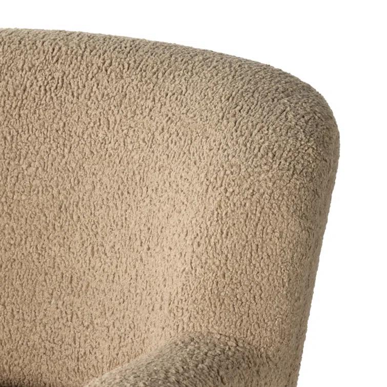 Preston Accent Chair - Camel Sheepskin