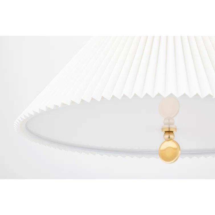 Elyna Floor Lamp - Antique Brass