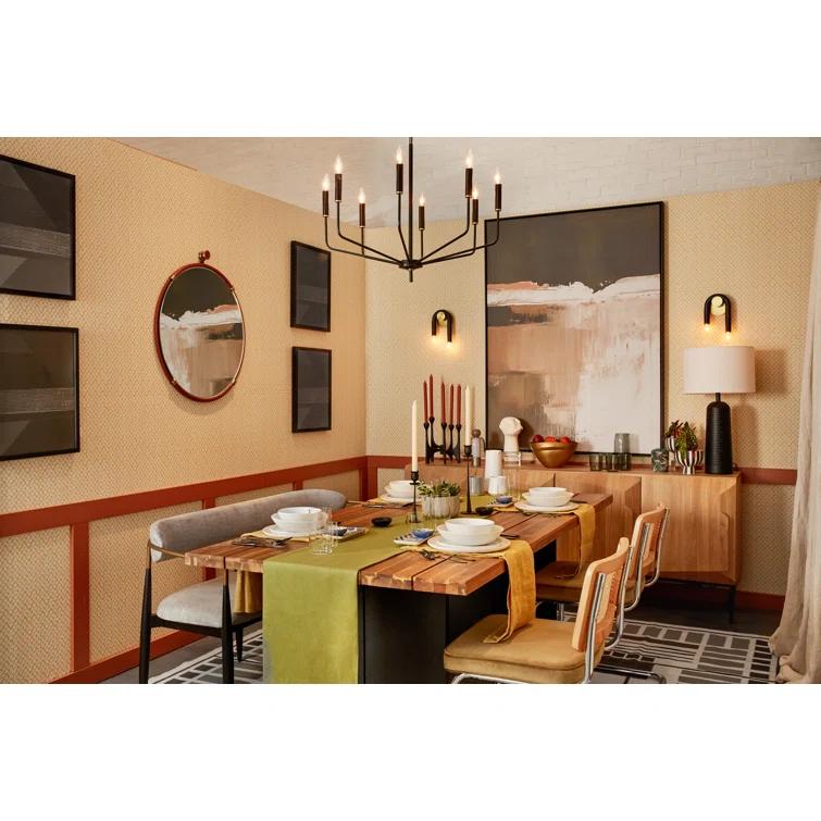 Mitzi Bailey 8 - Light Chandelier in  Aged Brass