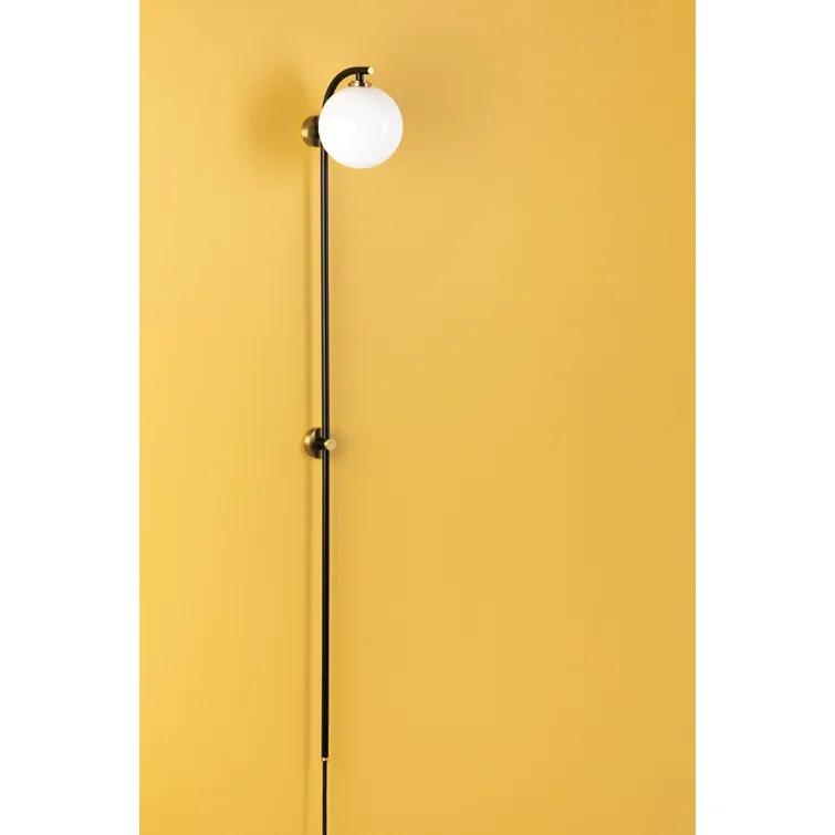 Mitzi Faye 1 - Light Sconce in  Aged Brass/Soft Black