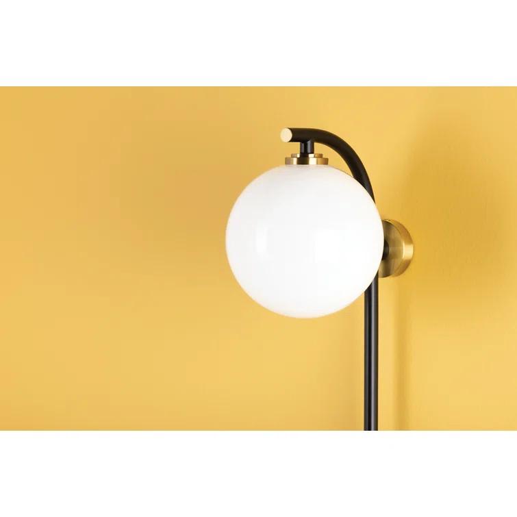 Mitzi Faye 1 - Light Sconce in  Aged Brass/Soft Black