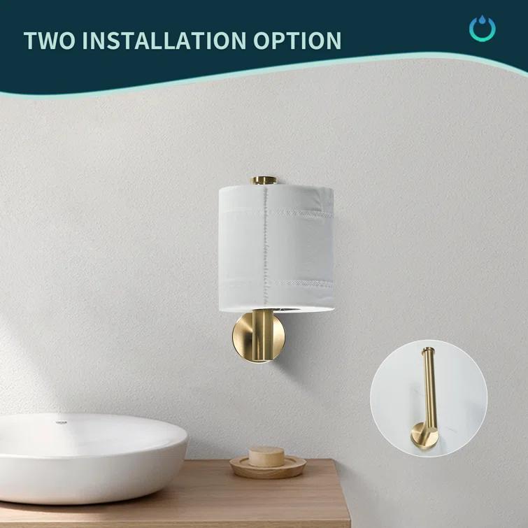 Wall Mounted Toilet Paper Holder