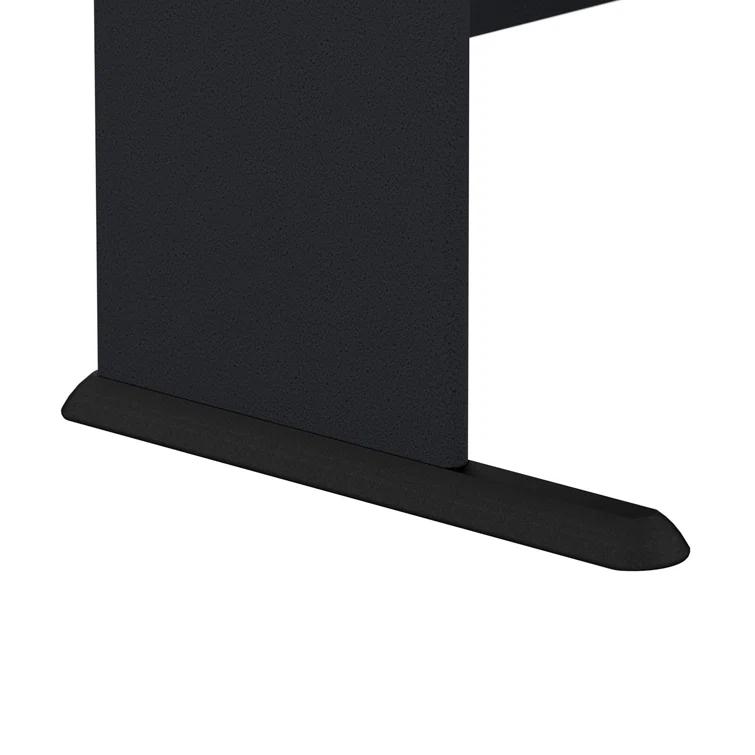 Series A L-Shape Executive Desk with 3 Drawer Mobile Pedestal
